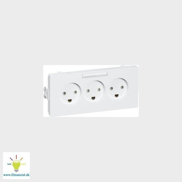 Clic Stikdse M/J Tripel Hvid