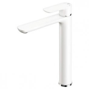 Estetic Tvättställsblandare Matt Vit Hög