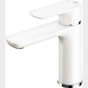 Estetic Tvättställsblandare U / Bv Matt Vit