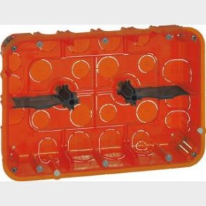 Frontbox Wall-in box 2X6 / 8M 50Mm