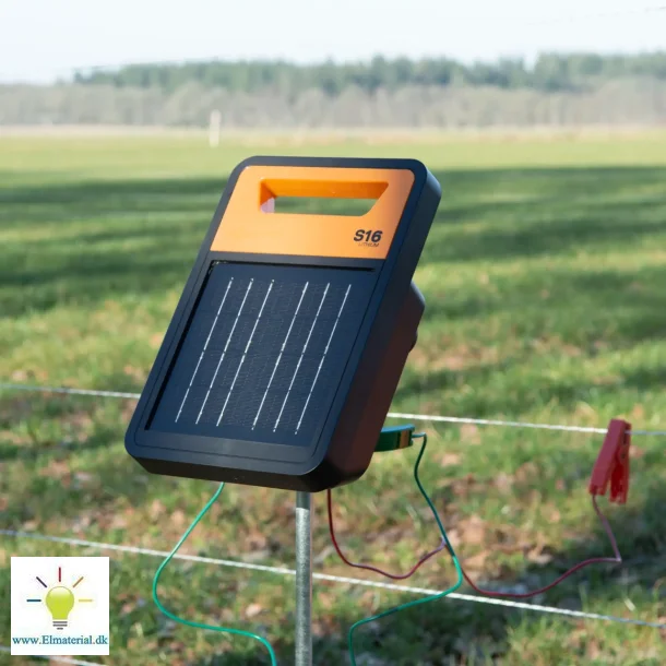 S16li Solcelle sp�ndingsgiver med batteri (0,16J - Solcelle)