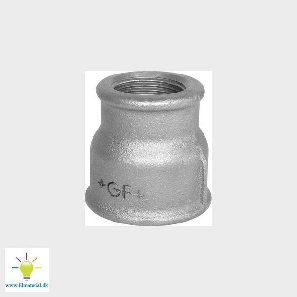 +Gf+ Formmuffe Sort 2 1/2X2