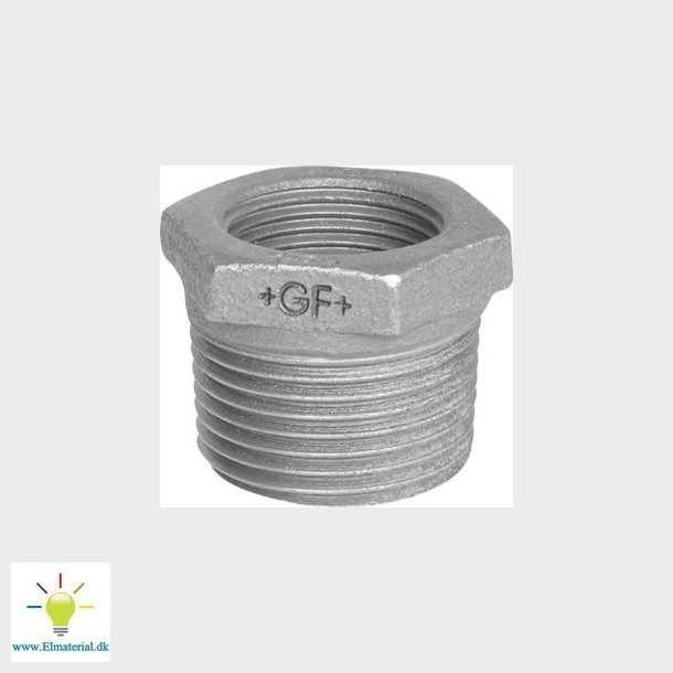 +Gf+ Nippelmuffe Sort 4X2 1/2