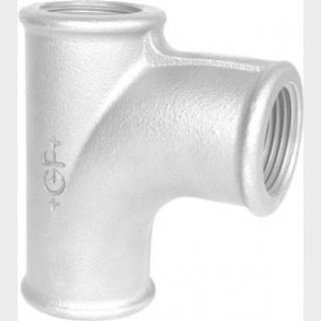 + Gf + Power T-Piece Galv. 1 1/4