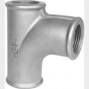 + Gf + Power T-Piece Svart 1 1/2