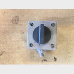 Drejeafbryder korrespondance, lysegr, IP44-55 (BRUGTE)