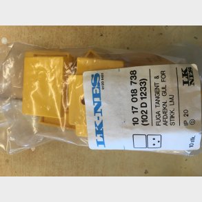 Fuga tangent afdkning gul for stikk med jord