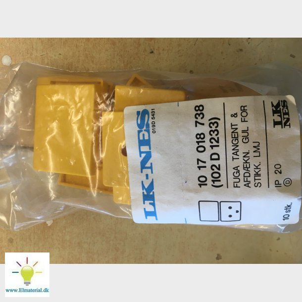 Fuga tangent afdkning gul for stikk med jord