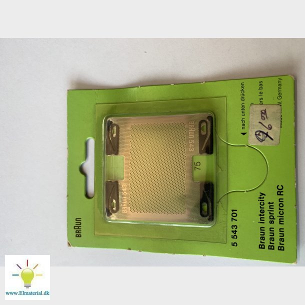 Shaver Barberdel original braun 543