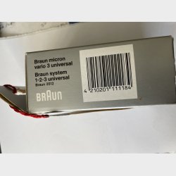 Braun vgholder universal 3512