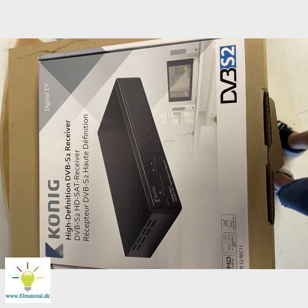 Knig DVB-S2 REC11 HD SAT Receiver 