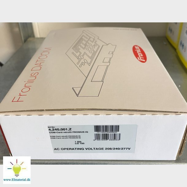 Fronius com card retrofit