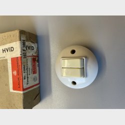 Tangentafbryder krone 102F3004 Hvid