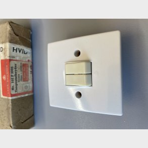 Tangentafbryder Krone 102F3005 Hvid