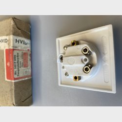 Tangentafbryder Krone 102F3005 Hvid