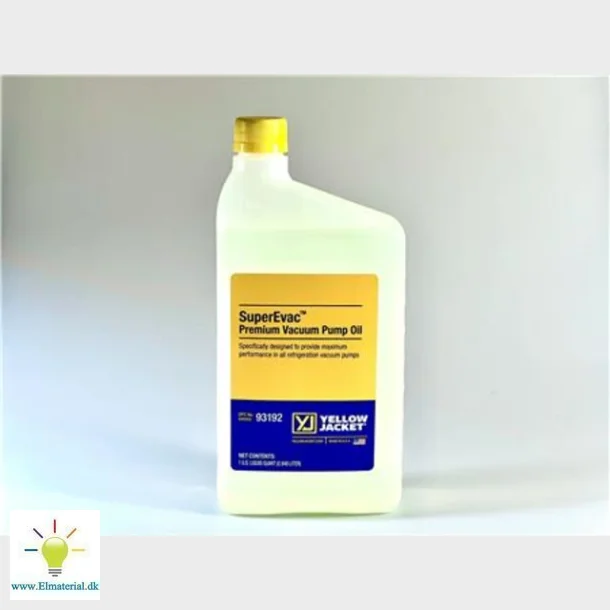 Vacuumpumpeolie, 0,95 Liter olie