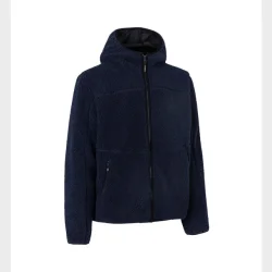 Jakke Pile Fleece Navy L