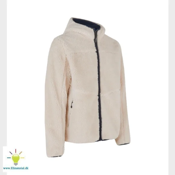 Jakke Pile Fleece Off White M