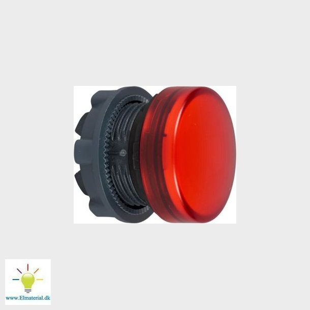 Lamphuvud R&ouml;d Gl&ouml;dlampa. Zb5Av04