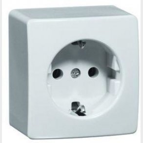 Peha Schuko Stikkontakt Hvid Export