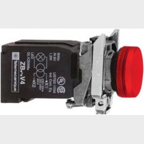 Signallampa Röd Transformator Xb4Bv44