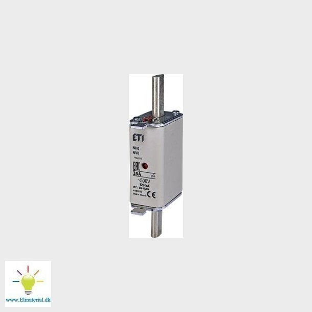 Sikring Nh0 35A Gg 500V
