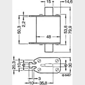 Säkring Nh00 Gg 63A 690V