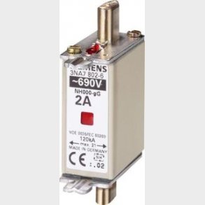 Säkring Nh000 Gg 35A 690V Isol.