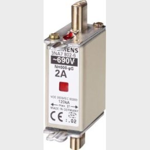 Säkring Nh000 Gg 63A 500V Rapport.