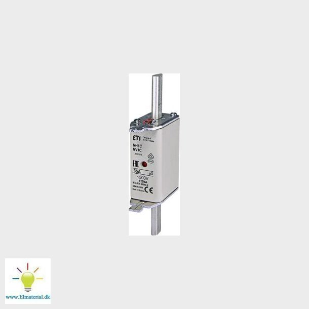 Sikring Nh1 35A Gg 500V