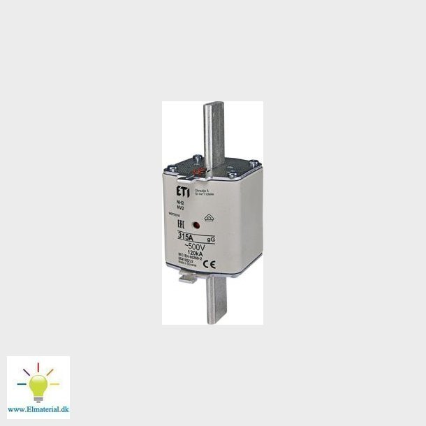 Sikring Nh2 315A Gg 500V