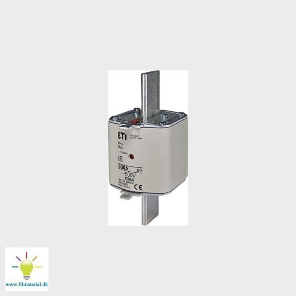 Sikring Nh3 630A Gg 500V