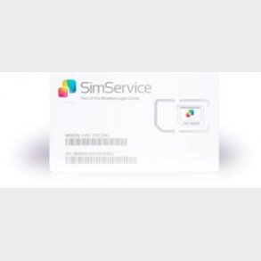 Simkort för inbrottslarm O.Lign.