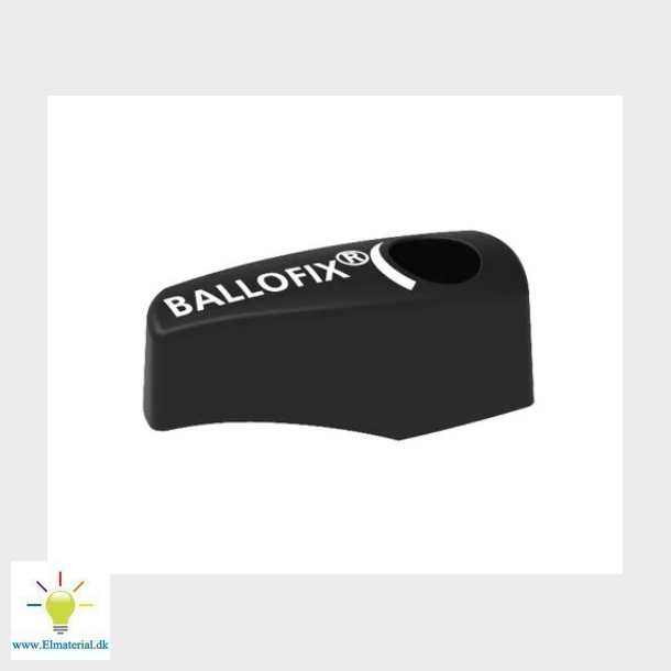 Ballofix l�se h�ndtag sort med skrue