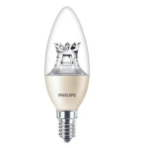 Philips MASTER LED Kerte DimTone 2,8W (25W) E14 B38 Klar