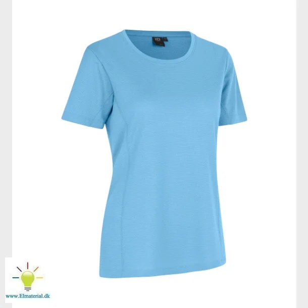 T-Shirt Lyocell Dame Lys Bl Xl