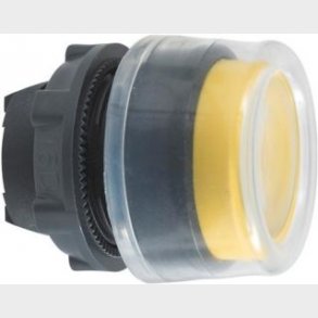 Tryckknapp W / Sil.Cap. Yellow Zb5Ap5
