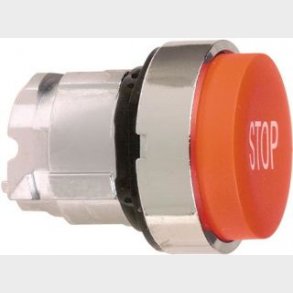 Tryckknapp upphöjd Röd Zb4Bl434