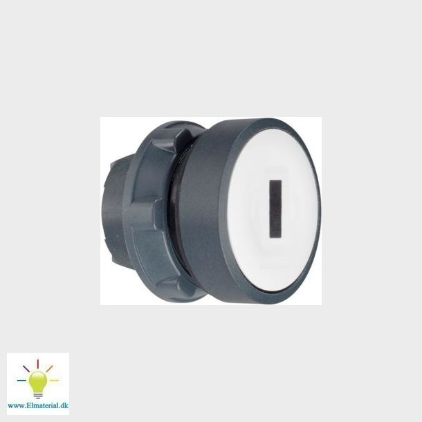 Trykknap Pl.Hvid Mrk.I Zb5Aa131