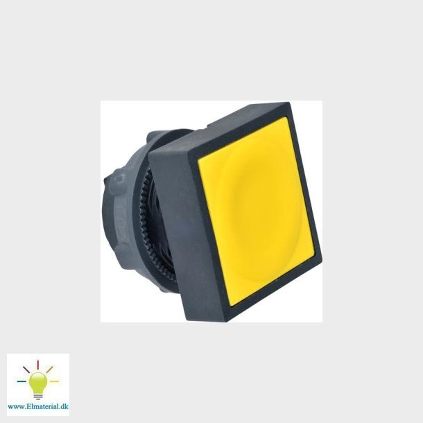 Trykknap Plan Gul Kvadr. Zb5Ca5