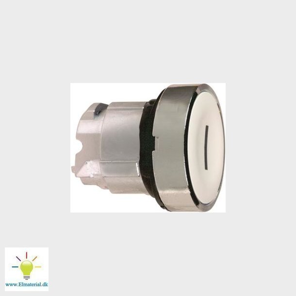 Trykknap Plan Hvid     Zb4Ba131