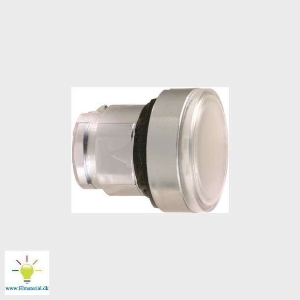 Trykknap Plan Hvid      Zb4Ba18