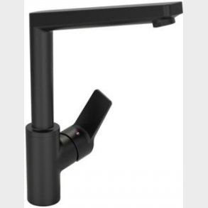 Twista Köksblandare Hög pip Matt Svart