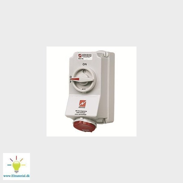 Cee Stikkontakt 7 Polet 16A 400V Ip44 Type 5536