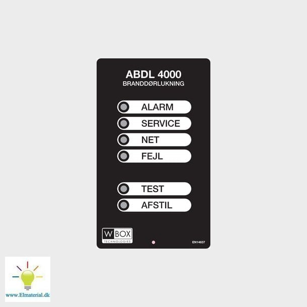 Branddrlukning central ny ABDL4000