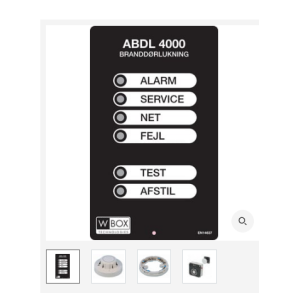 ABDL-paket med 2 st S-65 detektor/uttag och vgguttag 50 kg