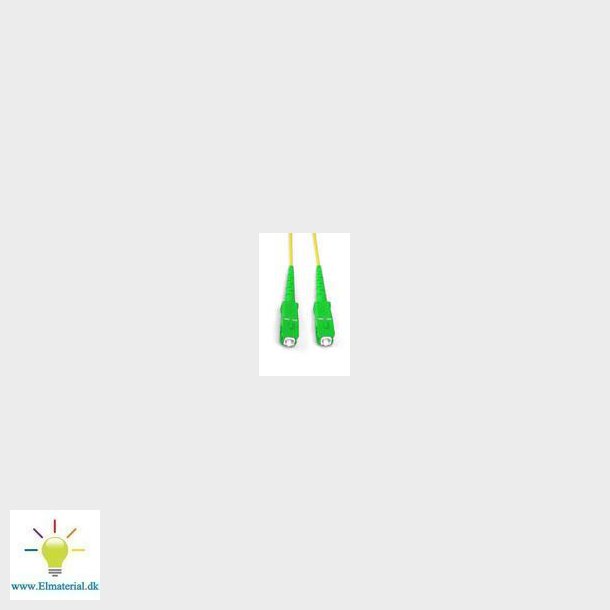 Fiberpatchkabel SC/APC-SC/APC singlemode Simplex 5 m