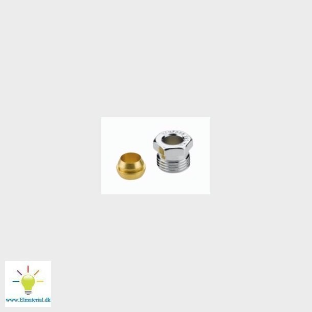 Klemringf. G1/2A 12Mm Krom+Cu