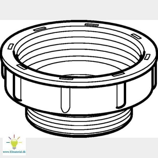 Overgangsstykke 2" X 1.1/2"