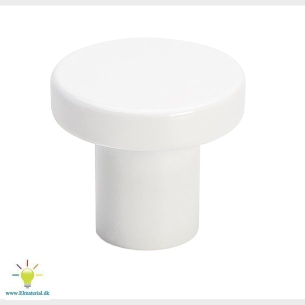 Knop K6 Hvid El og vvs materialer